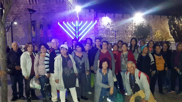 סיור חנוכיות בירושלים 2017