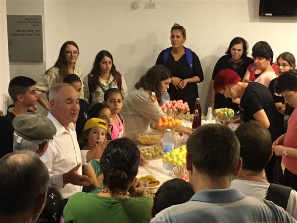 הרמת כוסית קהילתית ראש השנה 2017