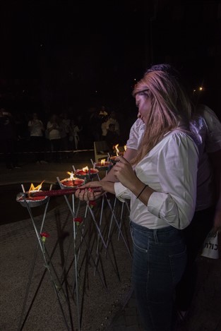 טקס ערב יום הזכרון לחללי מערכות ישראל